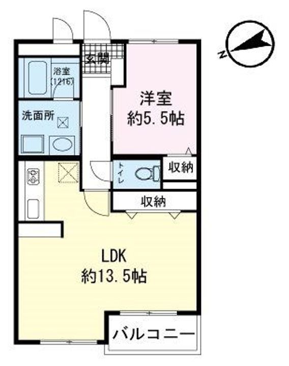 レアールマリカの間取り