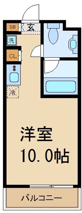 フェリスMKの間取り
