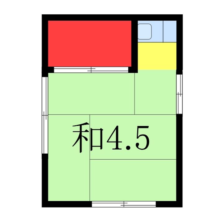 東京都文京区大塚6(アパート)の賃貸物件の間取り