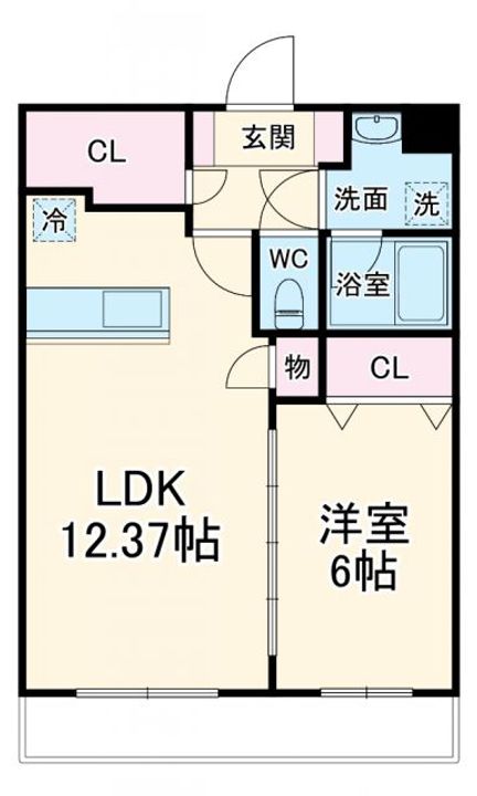 SUPREME ASADAの間取り