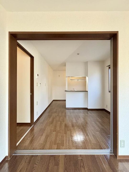 ペルレ A棟の居間