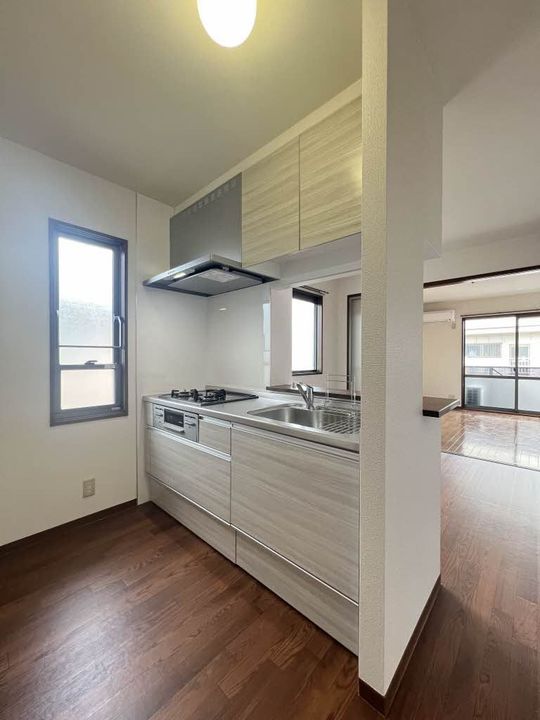 ペルレ A棟のキッチン