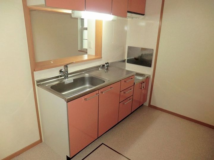 兵庫県加東市木梨(アパート)の賃貸物件のキッチン