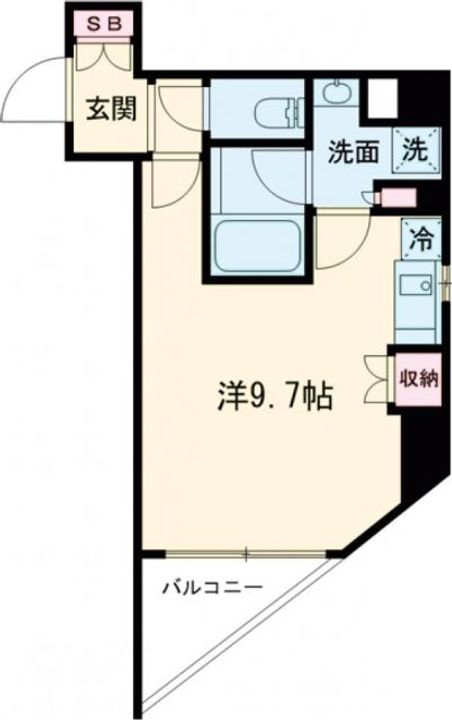 ライオンズフォーシア中野の間取り