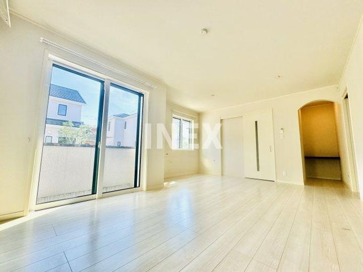 神奈川県横浜市中区本牧大里町(一戸建)の賃貸物件の居間