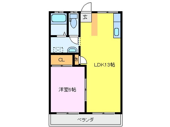 三重県鈴鹿市南江島町(アパート)の賃貸物件の間取り