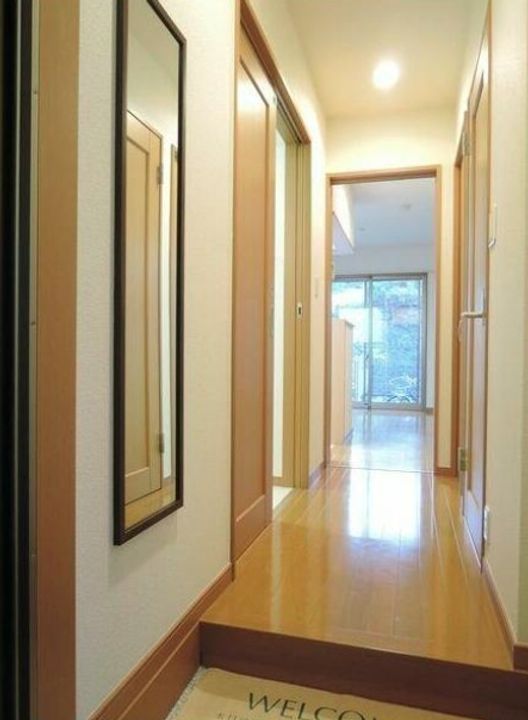 ビラ堀ノ内の玄関