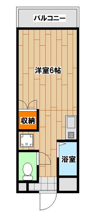 神奈川県横浜市西区戸部町5(マンション)の賃貸物件の間取り