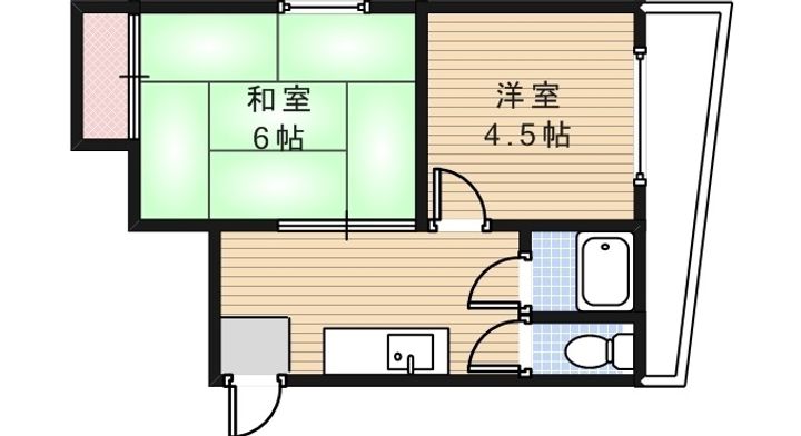 ファミリーハイツ西脇の間取り