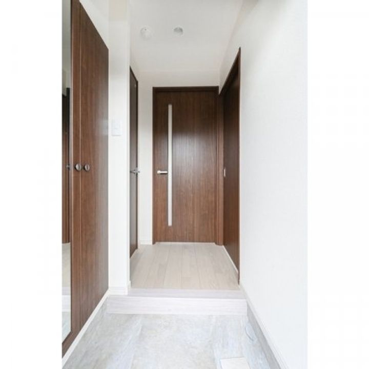 ペルル菊陽の玄関