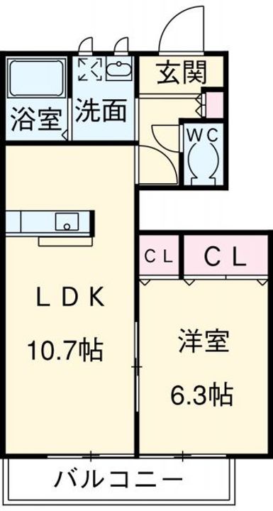 ミクティ葵の間取り