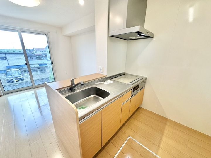 宮城県仙台市太白区八木山弥生町(一戸建)の賃貸物件のキッチン