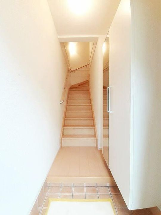 ジュネス中原 IIの玄関