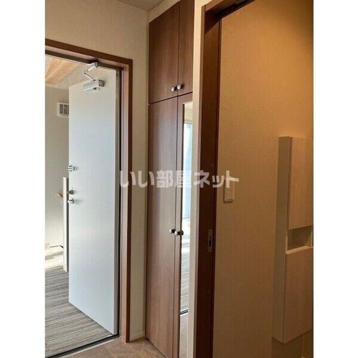 栃木県宇都宮市石井町(アパート)の賃貸物件の玄関