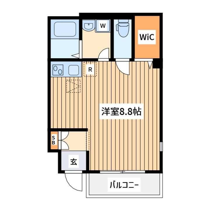 オレオ国立の間取り