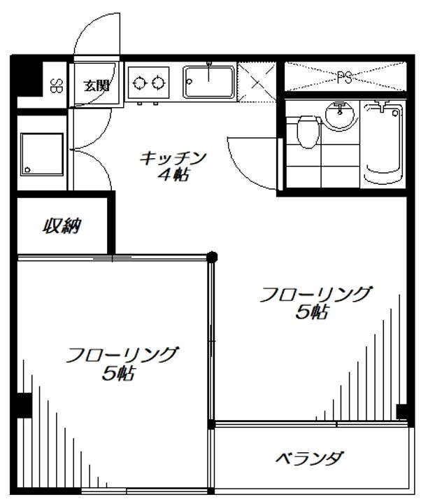 クレストハウスの間取り