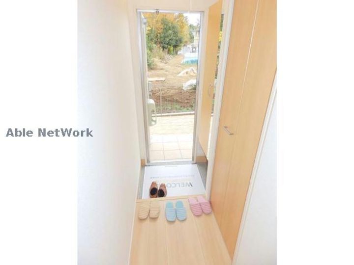 栃木県下都賀郡野木町大字潤島(アパート)の賃貸物件の玄関