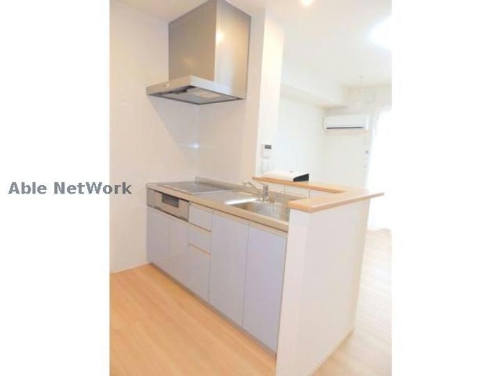 栃木県下都賀郡野木町大字潤島(アパート)の賃貸物件のキッチン