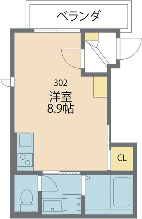King&Princess2番館の間取り