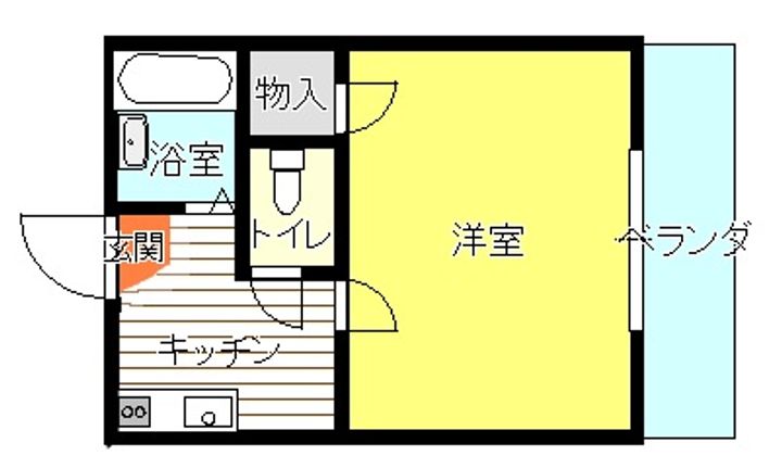 ヴィレッタ中村町の間取り