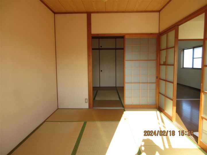 グリーンウッドB棟の居間