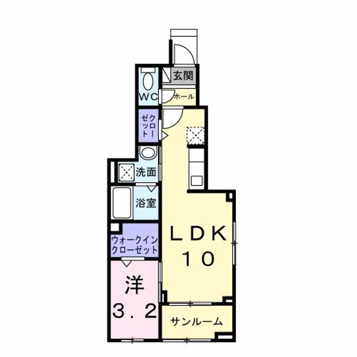 メゾン フランの間取り