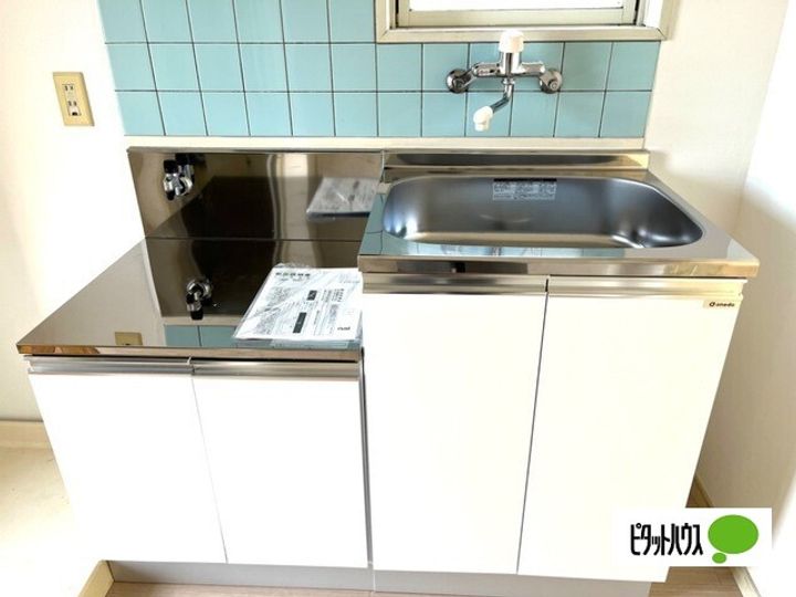 福島県郡山市名郷田2(アパート)の賃貸物件のキッチン