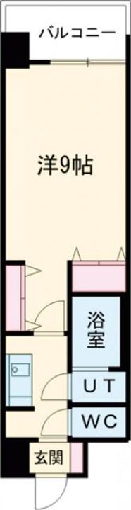 大阪府堺市堺区甲斐町東1(マンション)の賃貸物件の間取り