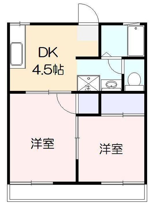 ブライトハイツ月見ヶ丘の間取り