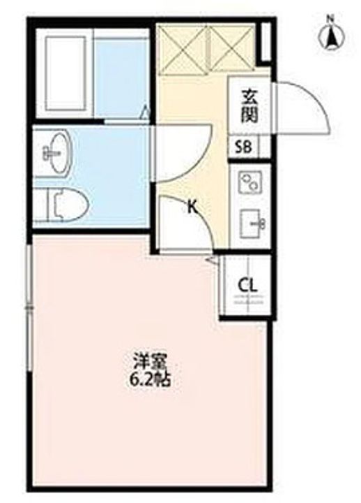 東京都板橋区舟渡2(アパート)の賃貸物件の間取り