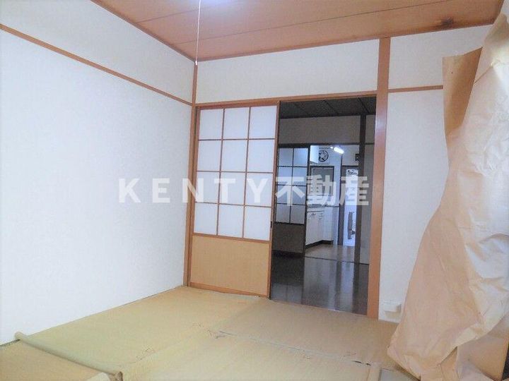 コーポオガワの居間