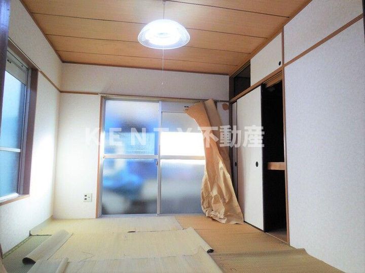 コーポオガワの居間