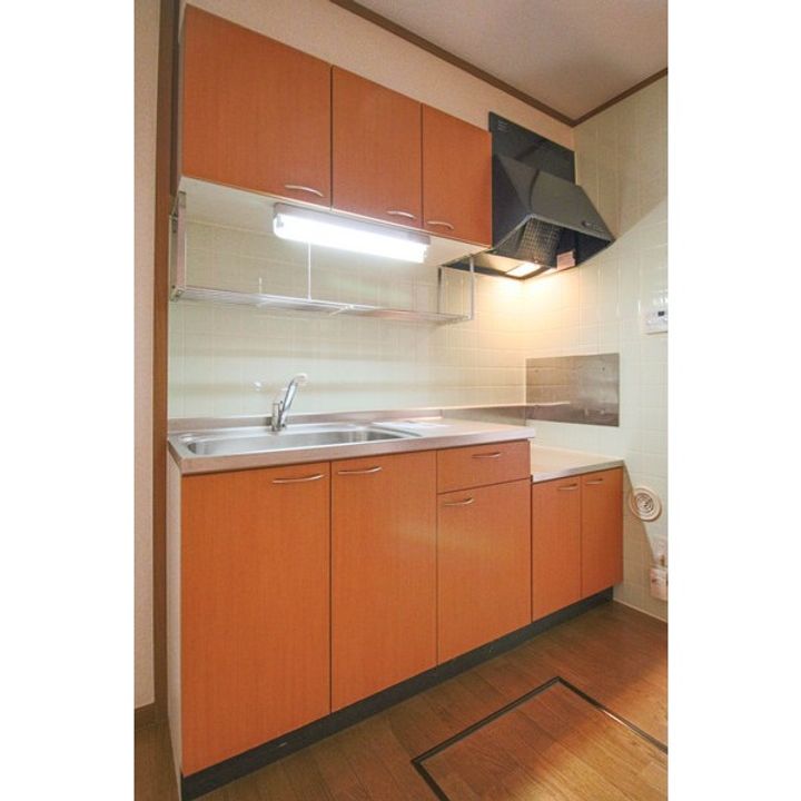 グリーンベルA棟のキッチン