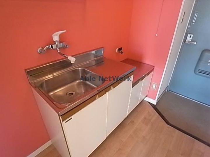 岐阜県岐阜市黒野南4(アパート)の賃貸物件のキッチン