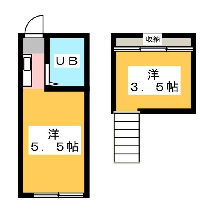 パンシオン新川崎No.1の間取り