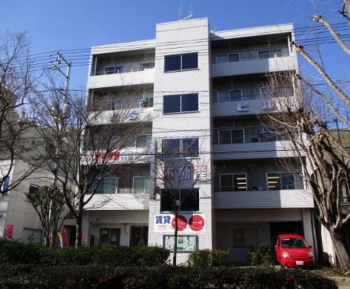 岡山県岡山市北区岩田町の賃貸マンションの外観