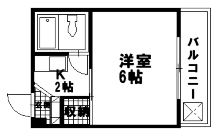 Aみゆきビルの間取り