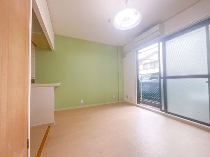 スカイマンションの居間