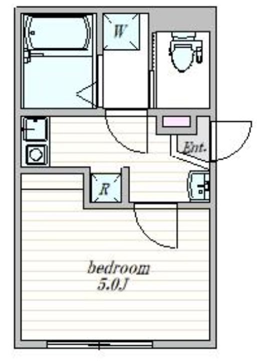 ザ・クラスアーバンス早稲田南の間取り
