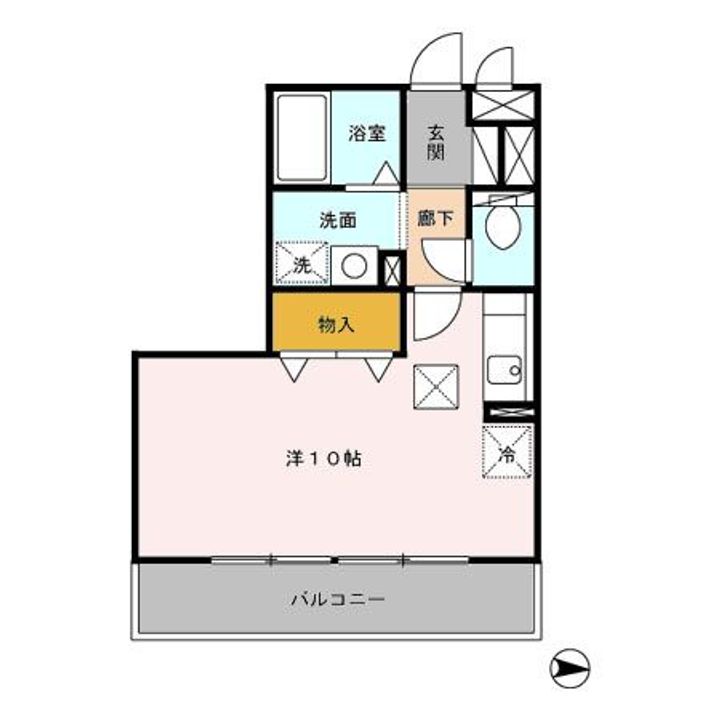 Dーアベニュー本荘の間取り
