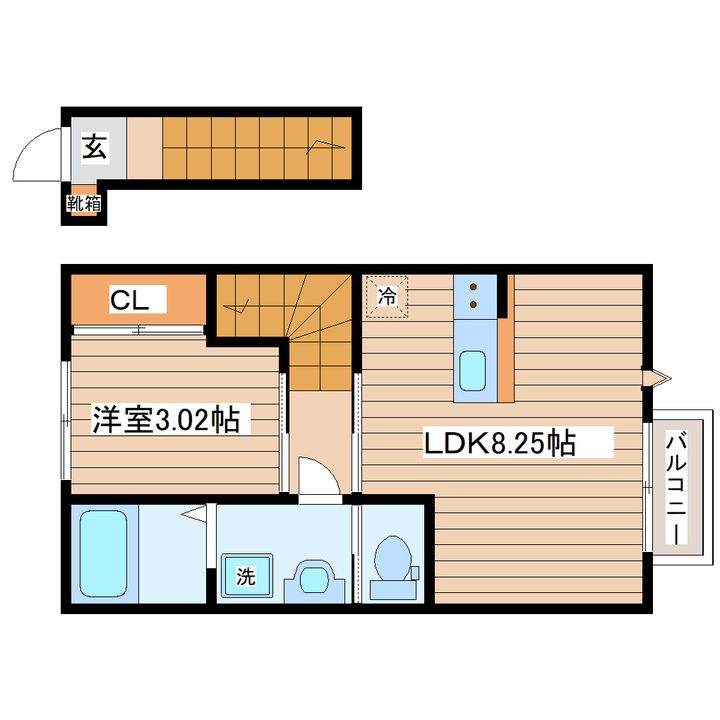 Berillo(ベリーロ)の間取り