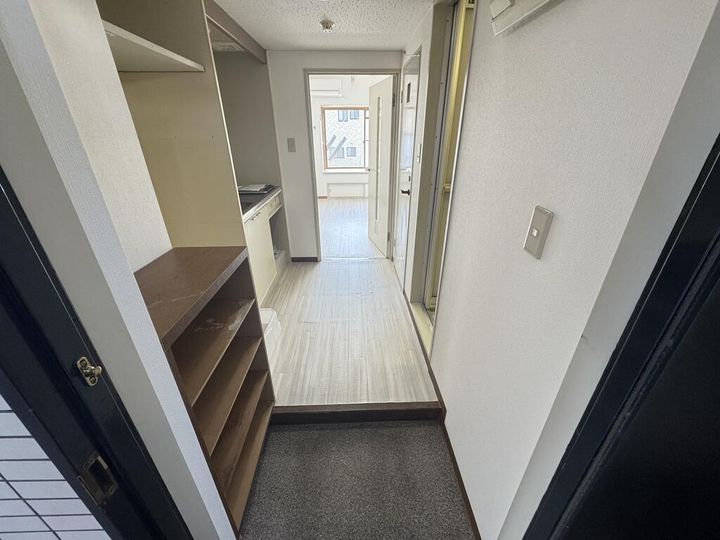 ベルシティ東仙台の玄関