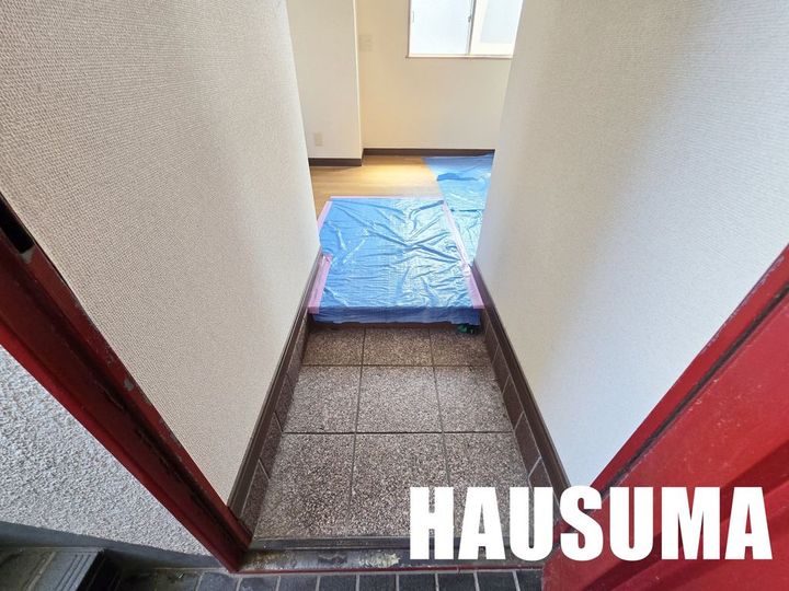 アウルズハウスの玄関