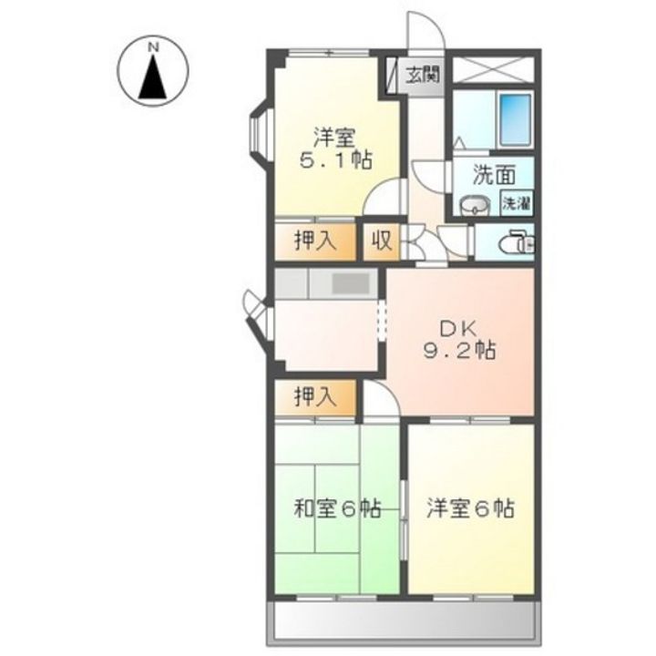ファインヴィーブルの間取り
