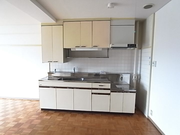 岐阜県岐阜市福光東2(マンション)の賃貸物件のキッチン