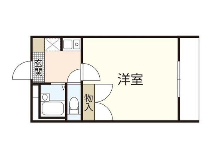レオパレス泉の間取り