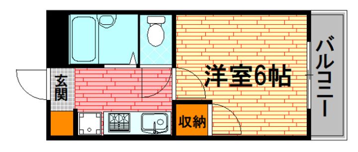 広島県三次市十日市南5(マンション)の賃貸物件の間取り