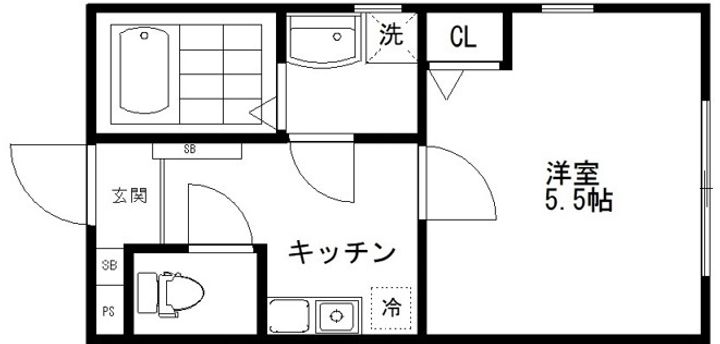 camellia日吉の間取り