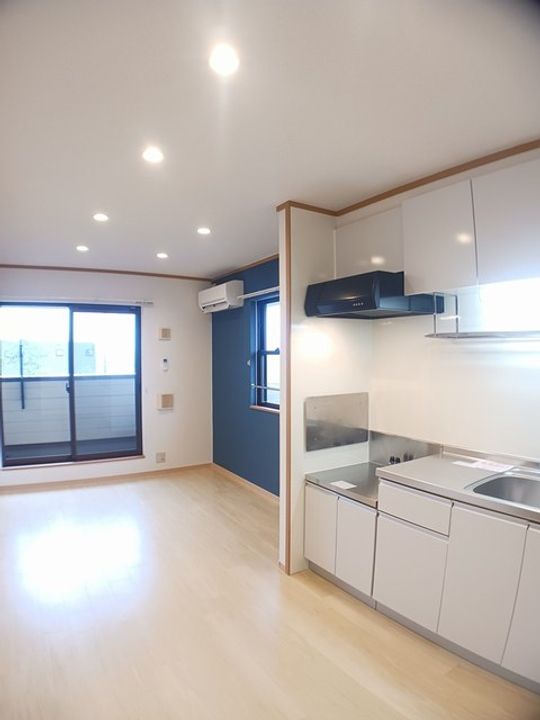 広島県福山市神辺町字徳田(アパート)の賃貸物件の居間