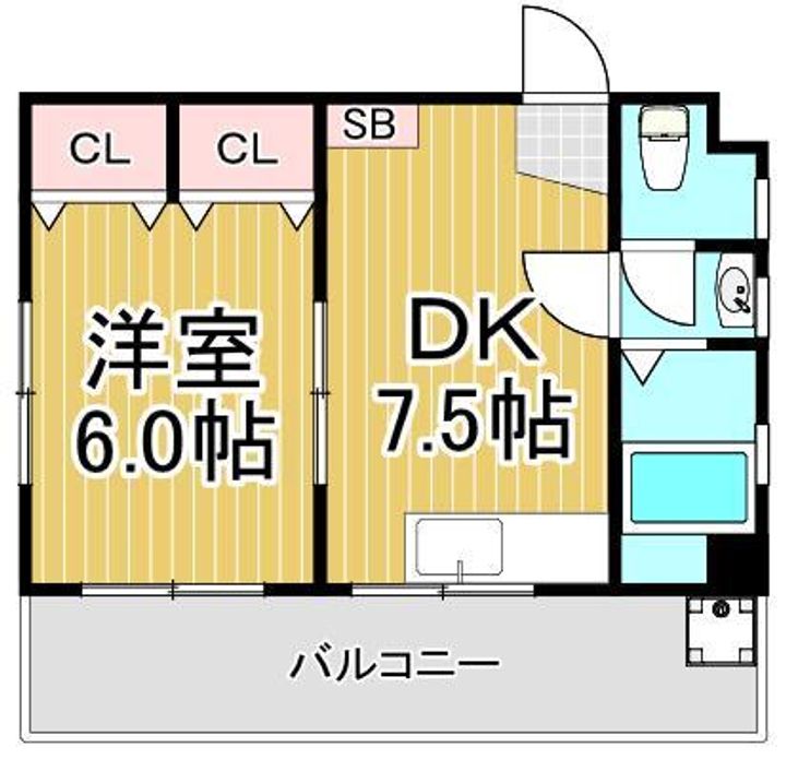 小林マンションの間取り